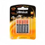 LR03 ULTRALUX блистер 4бр. Супер алкална батерия AAA (LR03) цена за блистер